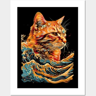 Catzilla Cat Paws Of Adoration Unleashed Posters and Art